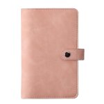Classeur a 6 anneaux en cuir synthtique avec 12 enveloppes et etiquettes impermables pour organiser ...