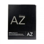 Classeur album rangement pour cartes de visites carte de fid�lit� - a4 - noir - 400 cartes - apli