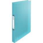 Classeur a anneaux, capacit 140 feuilles, dos de 20 mm, classeur a4 a 2 anneaux, couverture souple, ...