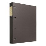 Classeur a anneaux economique de 1, 5 pouce avec couverture ind�chirable, capacit� de 275 feuilles, pvc ...