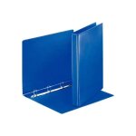 Classeur a anneaux - esselte - panorama - personnalisable - 38 mm - capacité 180 feuilles a4 - bleu Classeur a anneaux - esselte - panorama - personnalisable - 38 mm - capacité 180 feuilles a4 - bleu