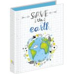 Classeur a anneaux save the earth, din a5, avec mécanisme a 2 anneaux, hauteur de remplissage 25 mm, ... Classeur a anneaux save the earth, din a5, avec mécanisme a 2 anneaux, hauteur de remplissage 25 mm, ...