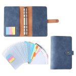 Classeur de budget a feuilles mobiles, organisateur avec enveloppes d'argent pour le budget, economie ...