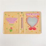 Classeur de cartes kpop idol 3 pouces, album photo, lettre imprim�e, ajour�, 40 poches, porte - cartes ...