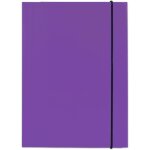 Classeur en carton doubl - porte - documents, classeur, fermeture elastique, couleurs fluo, format a5, ...