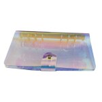 Classeur de couleurs a5 / a6 / a7, bloc - notes cratif portable, en pvc transparent, rechargeable, a ...