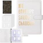 Classeur economie argent a5, classeur d'?conomie d'argent planificateur de budget, enveloppe budget, ...