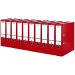 Classeur - elba - smart pro - a4 - rouge - avec anneaux - grand format