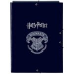 Classeur folio - safta - harry potter captain - couverture rigide - 3 rabats - id�al pour enfants