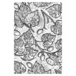 Classeur de gaufrage 3d glands par tim holtz