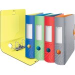 Classeur a levier 180 active urban chic a4, assorti, dos incurvé 82 mm de largeur, fermeture elastique, ... Classeur a levier 180 active urban chic a4, assorti, dos incurvé 82 mm de largeur, fermeture elastique, ...