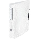 Classeur a levier a4 active, blanc, dos arrondi 65mm, fixation elastique, polyfoam léger Classeur a levier a4 active, blanc, dos arrondi 65mm, fixation elastique, polyfoam léger
