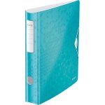 Classeur a levier a4 active, menthe, dos arrondi 65mm, fixation elastique, polyfoam léger Classeur a levier a4 active, menthe, dos arrondi 65mm, fixation elastique, polyfoam léger
