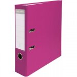 Classeur a levier dos 80mm framboise exacompta