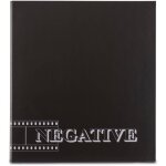 Classeur a ngatifs (4 anneaux, niveau de remplissage 39 mm, feuilles rectangulaires, album a ngatifs ...