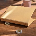 Classeur a papier a4 / b5 / a5, a feuilles mobiles, bo�te de bourrage, poreux, trombone, classeur, organisateu ...