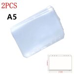 Classeur a pochettes a5, a6, a7, classeur a fermeture eclair pour ordinateur portable a 6 anneaux, pochette ...