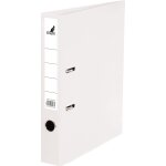 Classeur en polypropylne - dos de 5 cm - format a4 - couleur : blanc - classeur a anneaux - classeur ...
