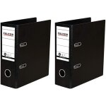 Classeur rigide - format spcial a5 portrait breit noir (lot de 2)