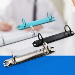 Classeur a spirale en m�tal dor�, 1 pi�ce, a7, 2 trous, en acier inoxydable, classeur, dossier, clip ...