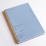 Classeur ? spirale ?paisse b5, carnet de croquis, carnet de journal, fournitures de bureau, papeterie ...