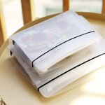 Classeur a spirales et pochettes a fermeture eclair, accessoire avec feuilles intrieures, pour insrer ...