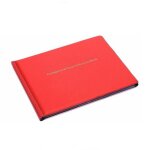 Classeur de timbres, album de pi�ces de monnaie de 240 pochettes pour collectionneurs rouge