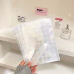 Classeur transparent a5 horizon a7, porte - documents, cahier 6 trous, cuir chevelu adt, sac a documents ...