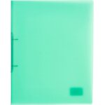 Classeur vert transparent (pp, din a4, 2 anneaux 16 mm, mécanisme en o, dos 20 mm) Classeur vert transparent (pp, din a4, 2 anneaux 16 mm, mécanisme en o, dos 20 mm)