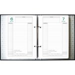 Classeur vide pour feuillets mobiles perp�tuel de caisse format 24 cm x 16 cm couverture carton rembord�e ...