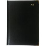 Classic manager agenda 2022 journalier avec rendez - vous noir