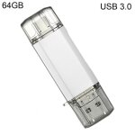 Clé usb 3 en 1 otg type - c, 16 / 32 / 64 go, micro usb, haute vitesse, double tête, pour smartphone Clé usb 3 en 1 otg type - c, 16 / 32 / 64 go, micro usb, haute vitesse, double tête, pour smartphone