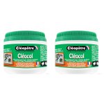 Cl�op�tre lot de 2 cl�ocols colle blanche en pot large ouverture 500 gr