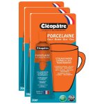 Cl�op�tre lot de 3 colles technique cl�o'tech porcelaine 30g