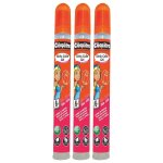 Cléopâtre lot de 3 stylos colle transparente gel en 20 gr Cléopâtre lot de 3 stylos colle transparente gel en 20 gr