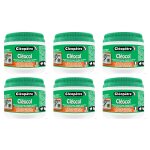 Cl�op�tre lot de 6 cl�ocols colle blanche en pot large ouverture 500 gr