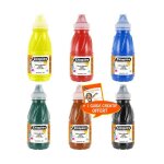 Cl�op�tre lot de 6 flacons en 250 ml encre de chine