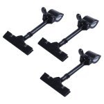 Clip d'affichage de carte signe, 6 pi�ces, support d'�tiquettes de prix, noir