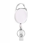 Clip de badge de carte d'identit� r�tractable, pour ornements pendentif, remorque de voiture de no�l, ...