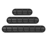 Clips c�ble organisateur bureau, lot de 3 support de c�ble, organisateur de cordon, gestion des cables, ...