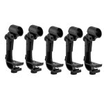 Clip de microphone pour tambour, 6 pi�ces, clip de microphone antichoc, support de microphone, accessoires ...