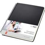 Co823 bloc a spirales, env. a5 17, 4 x 21 cm, lign, couverture rigide idal comme journal intime, bullet ...