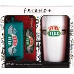 Coffret cadeau - central perk - tasse de voyage - sac a provisions pliant - porte - cls - mixte