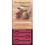 Coffret caf�s gourmands - avec un moule a cuill�res en chocolat