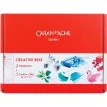 Coffret - caran d'ache - creative box - crayons, feutres et cours en ligne Coffret - caran d'ache - creative box - crayons, feutres et cours en ligne