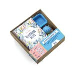 Mon coffret cosm�tiques solides - contient : 1 livre, 1 fouet sp�cial cosm�tiques, 1 moule carr�, 1 moule ...