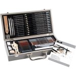 Coffret - crayons couleurs et graphite - esquisse et dessin - 58 pièces - royal & langnickel Coffret - crayons couleurs et graphite - esquisse et dessin - 58 pièces - royal & langnickel