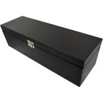 Coffret rangement vin accessoires vin , coffret cadeau bois - noir