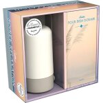 Coffret veilleuse nomade - le livre tisanes apaisantes avec une veilleuse nomade aux couleurs changeantes ...
