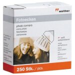 Coin photo adhsif transparent 3m - boite de 250